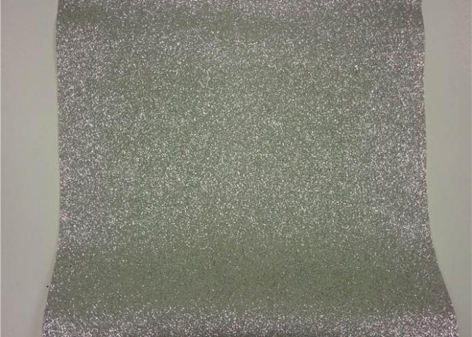 decoração Sparkly do papel de parede da sala de visitas do papel de parede do efeito do brilho da forma da largura de 1.38m