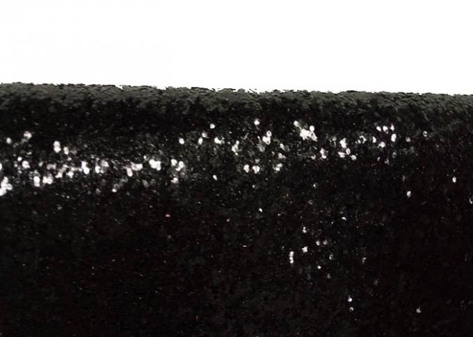 Papel de parede preto robusto 25cm*138cm das cobertas de parede da tela do brilho de matéria têxtil do plutônio