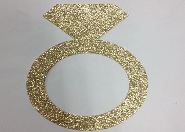 China letras do papel do brilho do brilho 300gsm 5&quot; anel alto do papel do brilho do ouro fornecedor