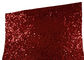 Largura robusta vermelha material 138cm 50m Rolls do brilho a favor do meio ambiente fornecedor