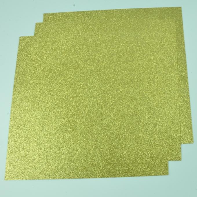 O papel Cardstock personalizado do brilho, dobro do uso do festival tomou partido cartão do brilho do ouro