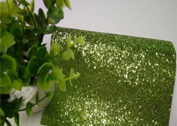 Luz - espessura robusta geada verde da tela 0.55mm do brilho para sapatas e papel de parede