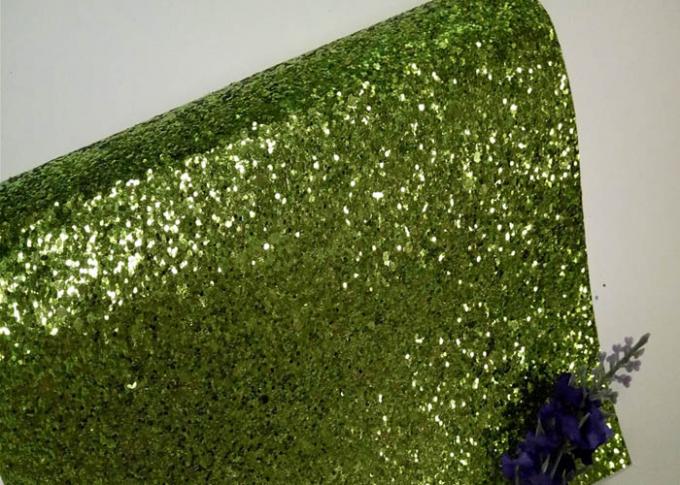 Luz - espessura robusta geada verde da tela 0.55mm do brilho para sapatas e papel de parede