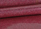 China PVC de 1.38m que Shinning o couro cor-de-rosa da tela do Pvc do brilho com parte inferior de pano exportador