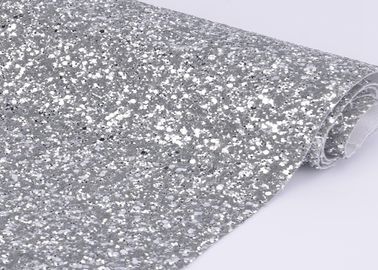 China 54&quot; tecido de algodão do brilho da prata da largura para fazer sapatas material e coberta de parede distribuidor