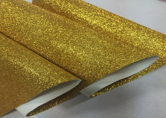 54" revestimento protetor de pano do plutônio do papel de parede do ouro da tela do brilho do papel de parede do efeito do brilho da largura